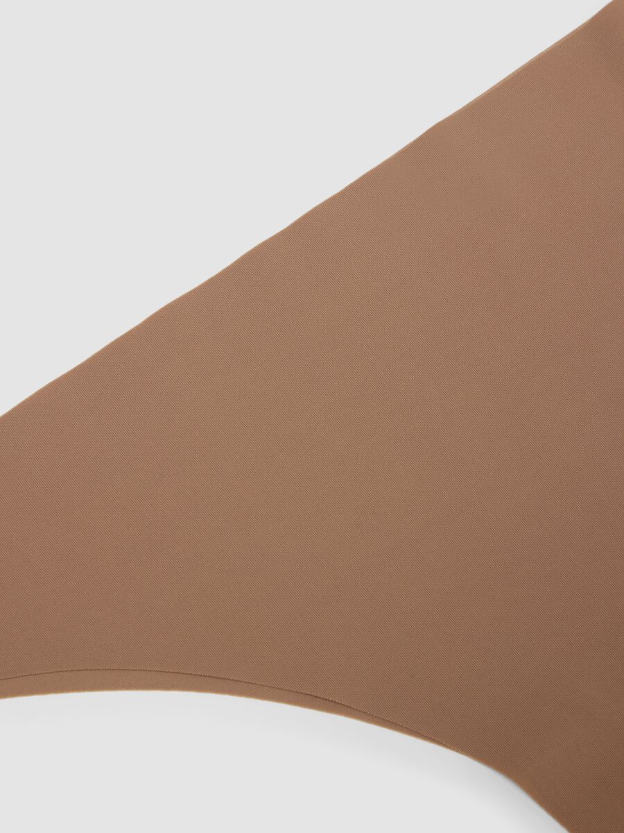 Beige Brazilian Briefs Regular Fit_5