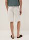 Baggy White Cotton Shorts_2