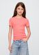 Ribbed Pink T-shirt_0