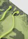 Green dinosaur-print stretch swim trunks_2