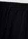 Black cotton-blend joggers, regular fit_2
