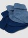 3-pack of multicolour short socks in organic cotton blend for babies and toddlers_1