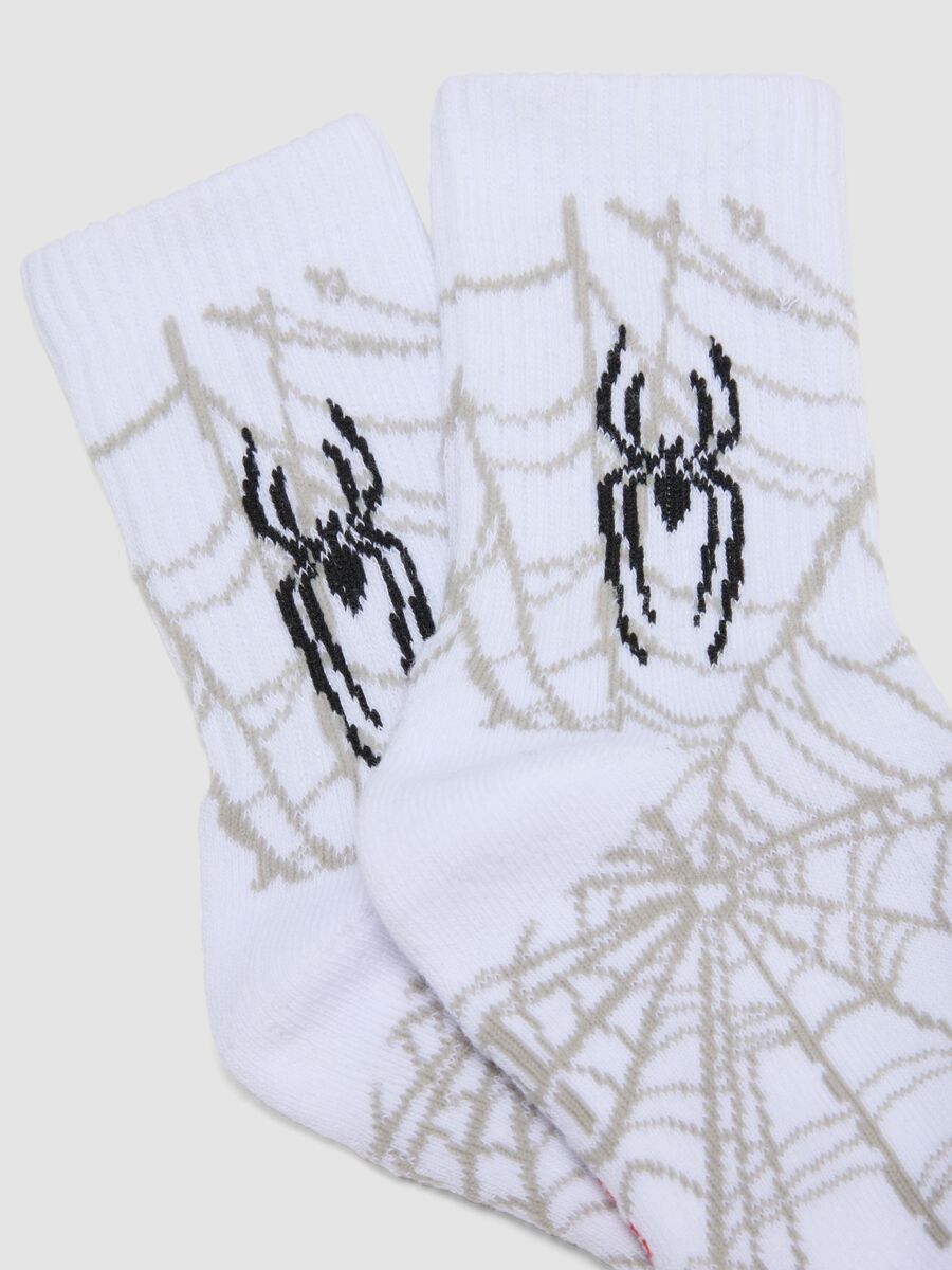 Bipack di calze corte in cotone organico elasticizzato MARVEL Spider-Man_1