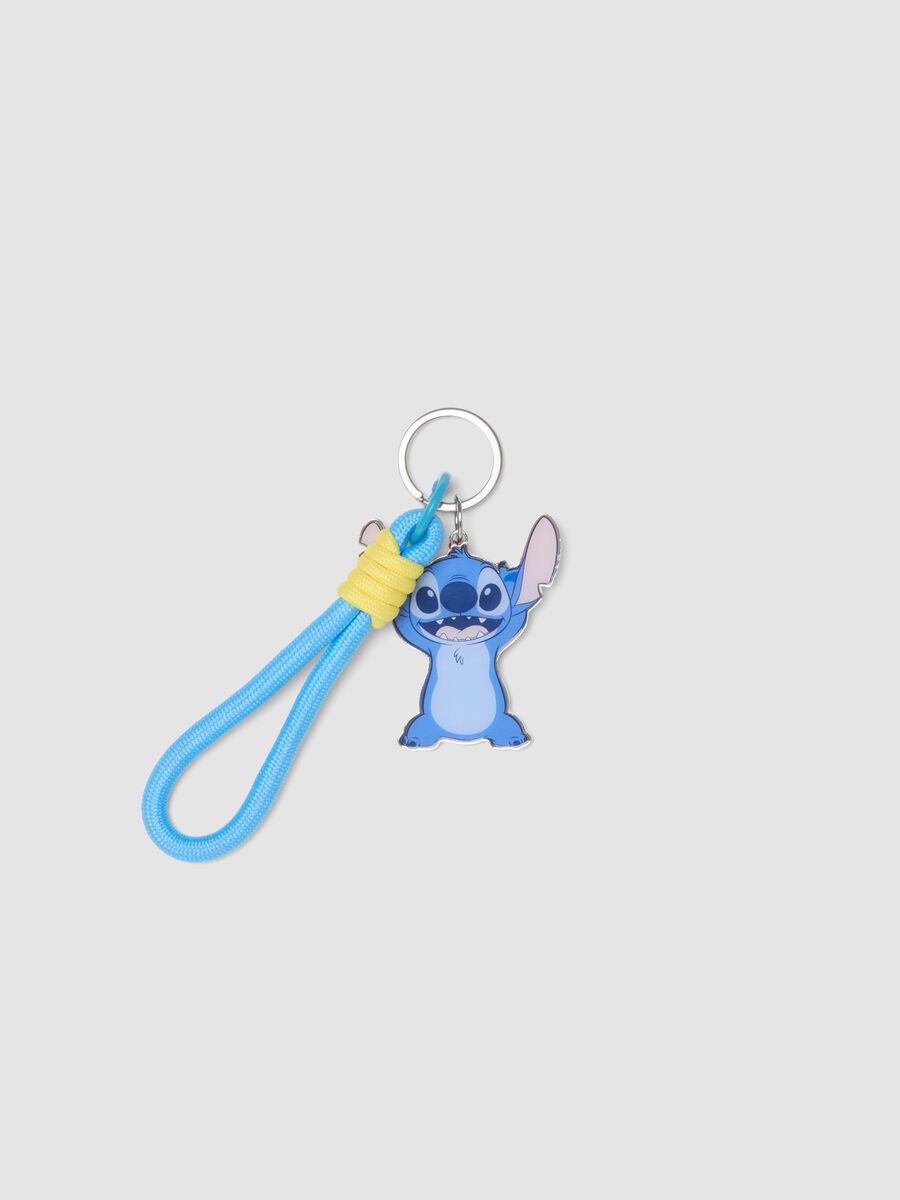 Portachiavi azzurro con Stitch_0