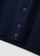Blue viscose-blend waistcoat with deep V-neck, regular fit_6