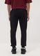 Black cotton-blend joggers with Miami Heat print_2