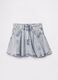 Flared denim skirt with pockets_2