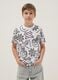 White pure cotton short-sleeve T-shirt_1