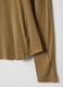 Beige Stretch Modal Regular Fit Top_5