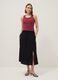 Red stretch cotton vest top, regular fit_1
