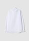 White regular-fit shirt with classic collar, easy iron_2