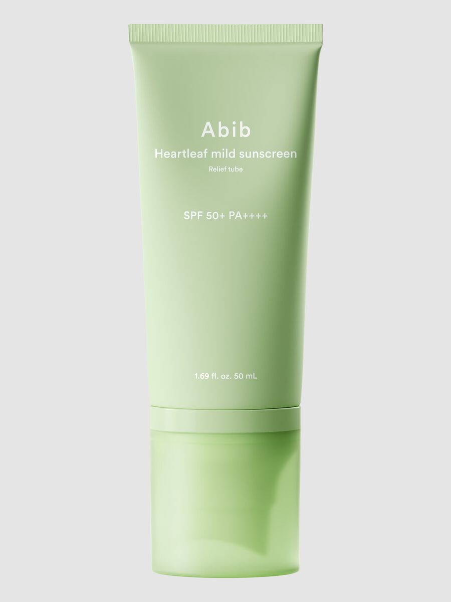 ABIB Heartleaf Mild Sunscreen Relief Tube 50 ml - Korean Skincare_0