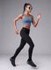 Black stretch-fabric leggings ALTAVIA RUNNING_0