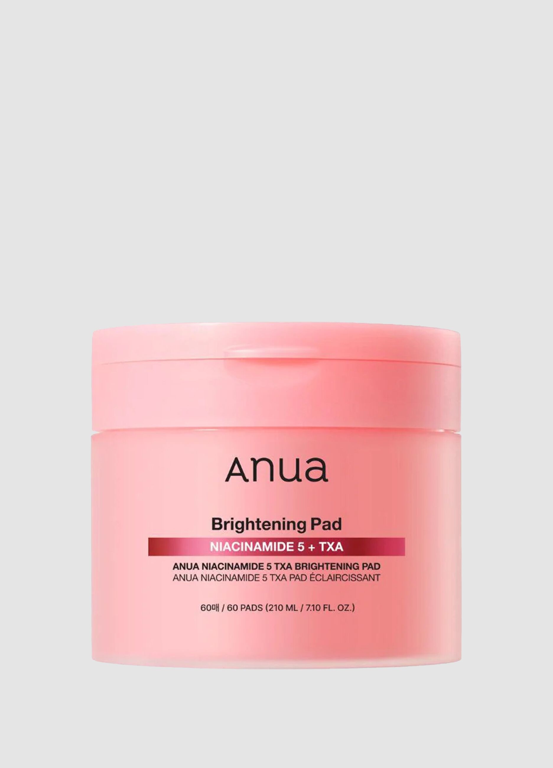 Niacinamide 5% + TXA Brightening Pads 210ml (60 pcs) - Korean Skincare
