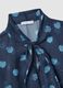 Multicolour Long Sleeve Blouse with Polka Dots, Regular Fit_5