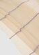Beige pure cotton mesh scarf_2