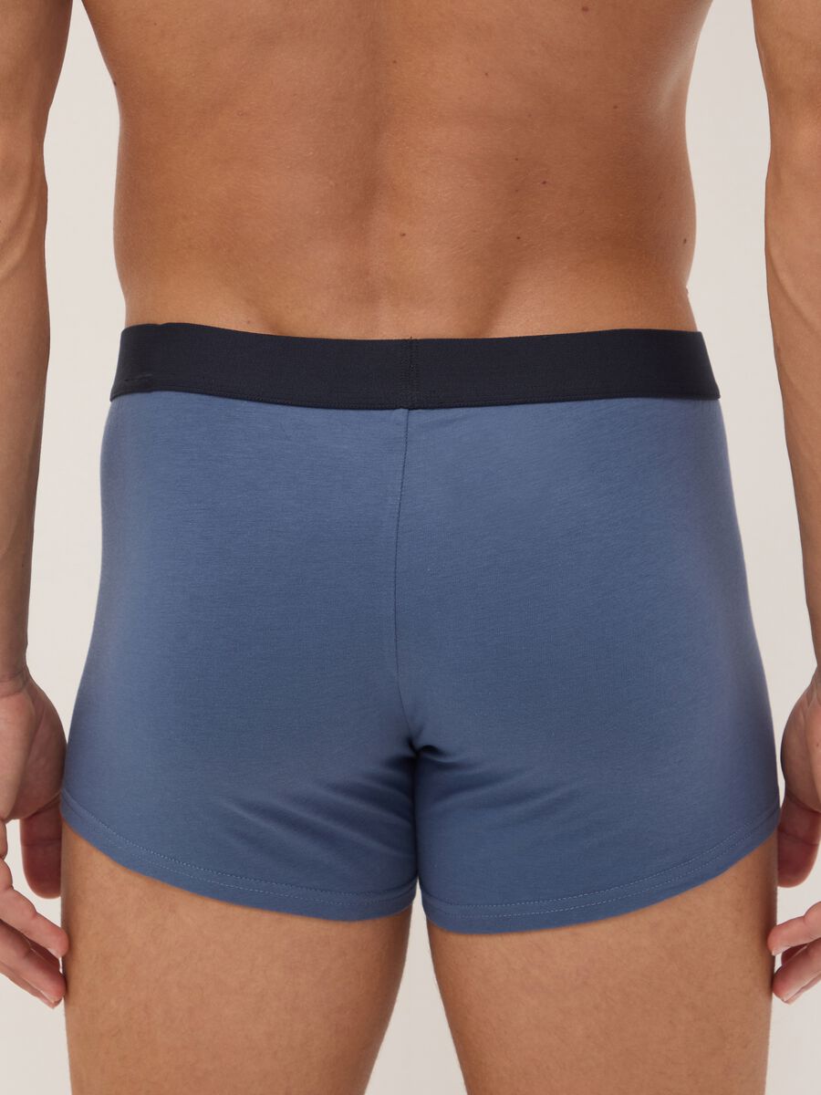 Five-pack of multicolour stretch organic cotton boxers_2
