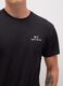 Men&rsquo;s black regular fit T-shirt in 100% cotton_2