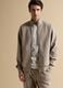 Beige full-zip with stretchy fabric collar, Easy Dry, regular fit_2