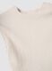 White Stretch Sleeveless Top, Regular Fit_5
