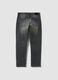 Regular-fit grey denim jeans in stretch cotton_6