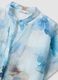 Light blue lyocell-blend shirt with floral print_5