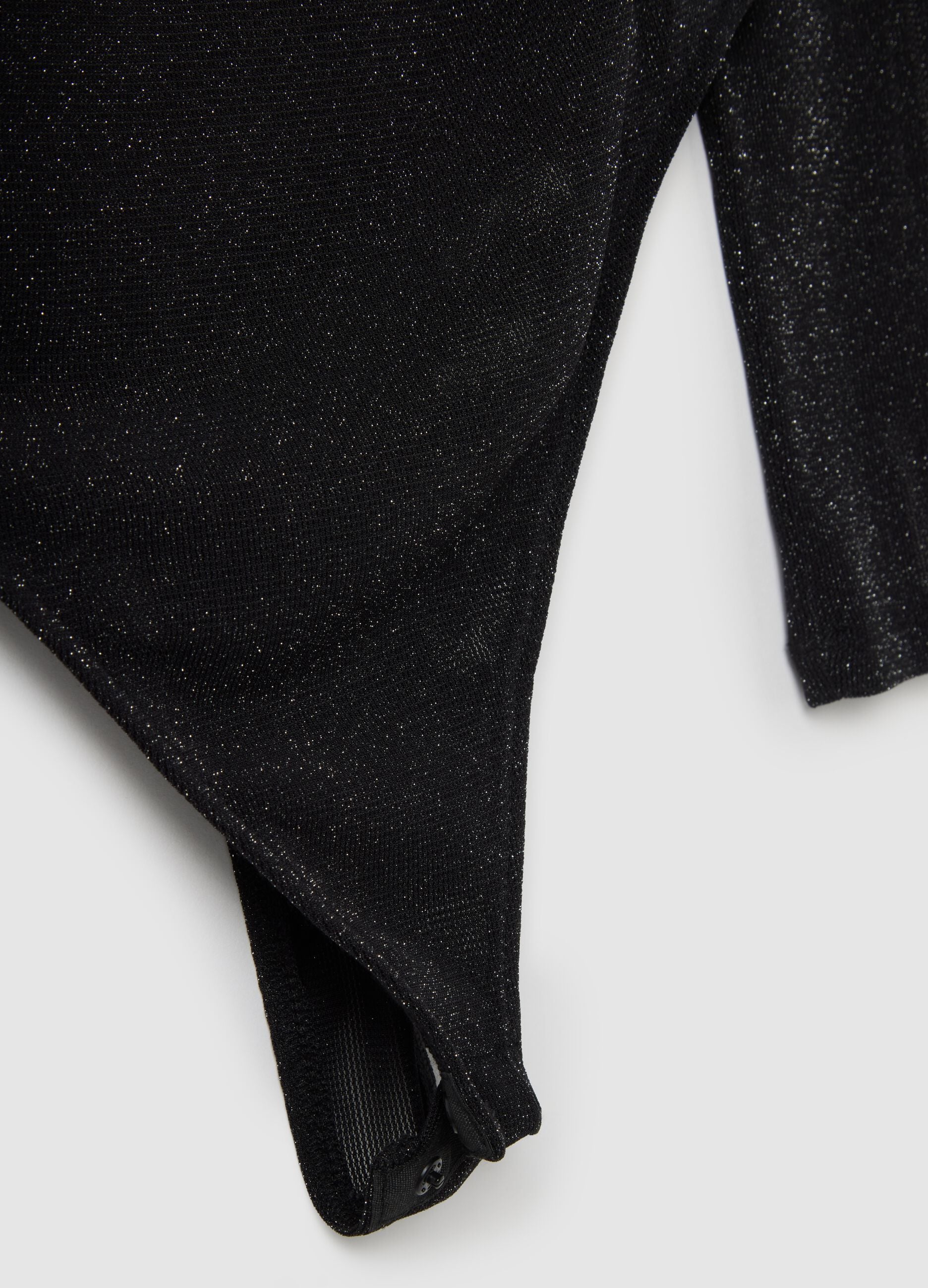 Black body without cups regular fit with transparencies