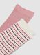 3-pack of pink long socks in stretch organic cotton_2