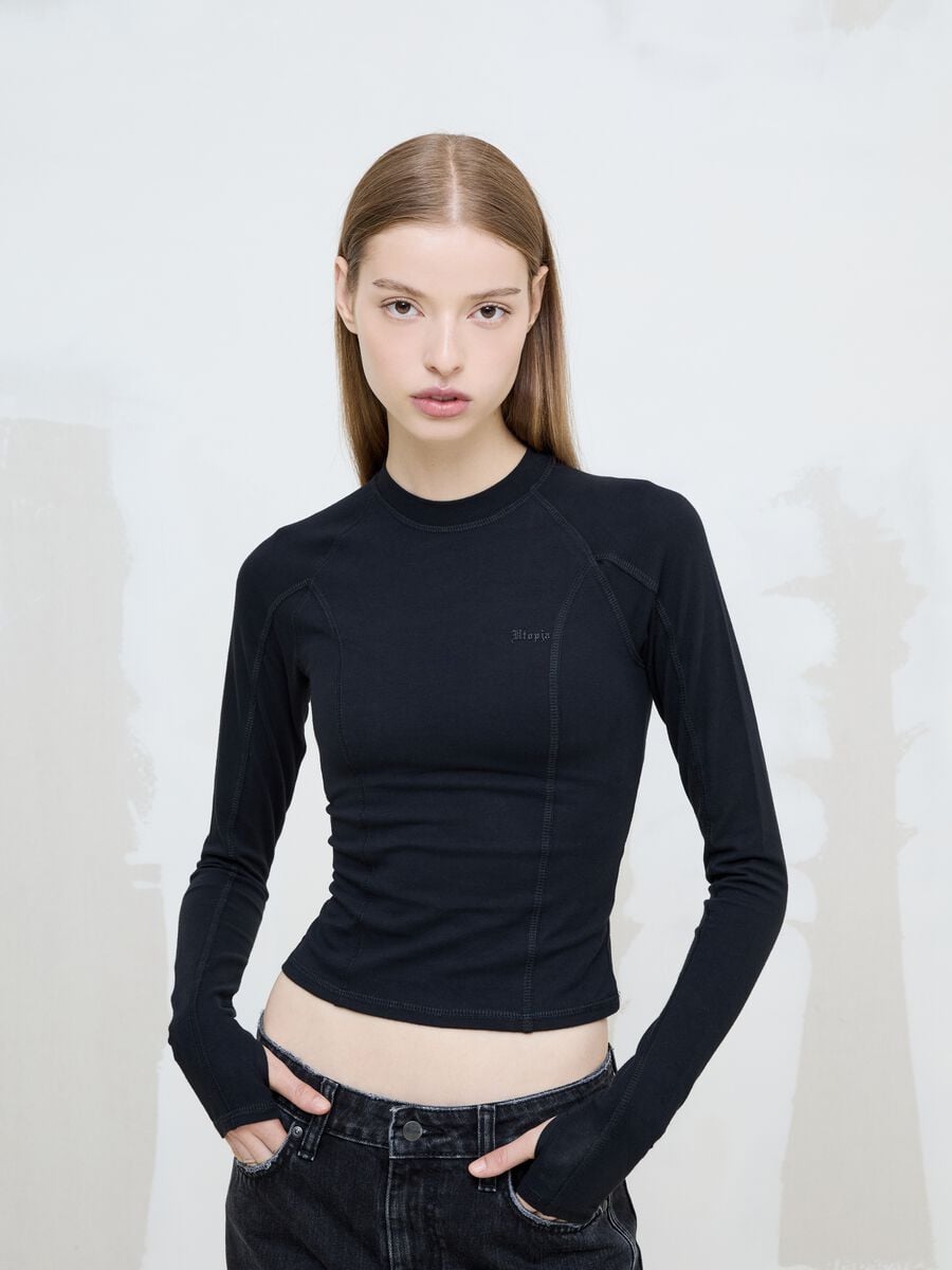 Arch Long Sleeve Black_0