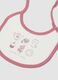 2-pack of pink bibs in pure organic cotton_2