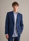 Blue pure linen slim-fit blazer_0