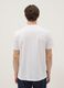White pure cotton T-shirt with front print, regular fit_3