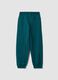 Blue pure cotton joggers_1