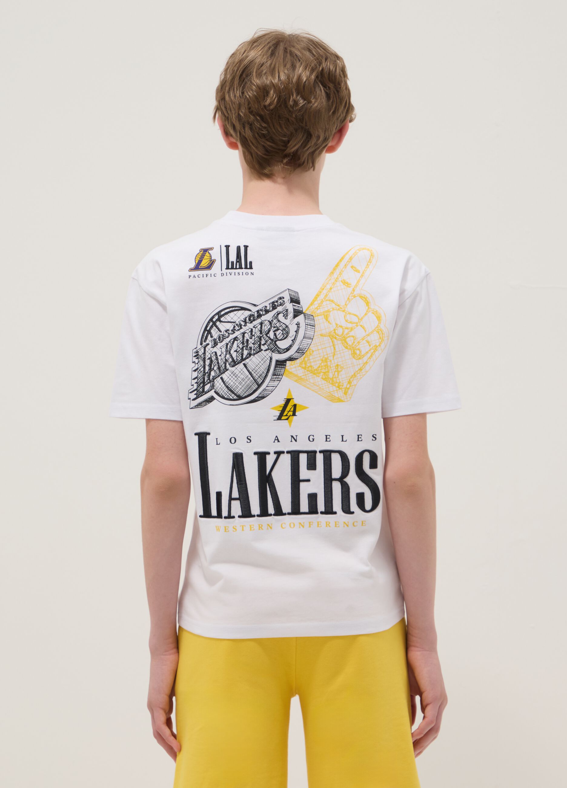 White short-sleeve pure cotton T-shirt