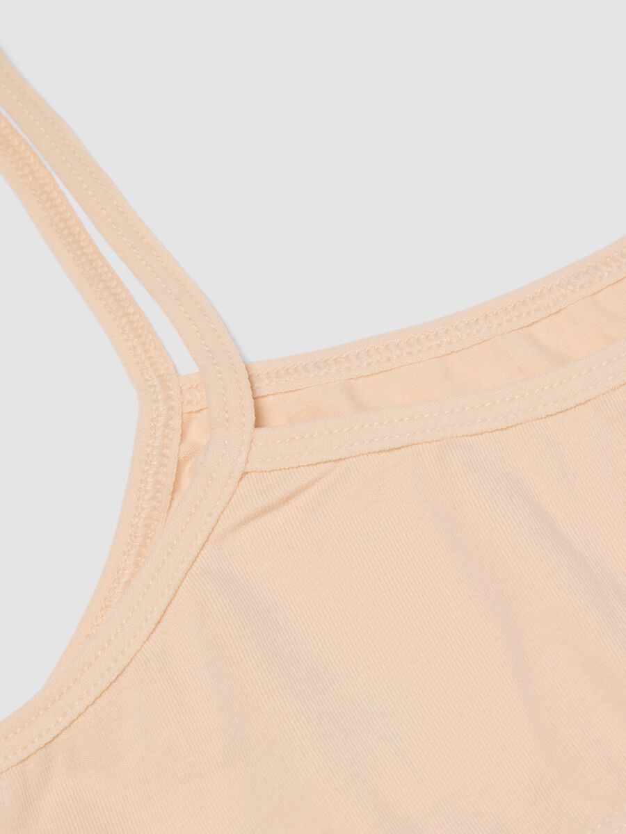2-pack of multicoloured stretch organic cotton bralettes for girls_3