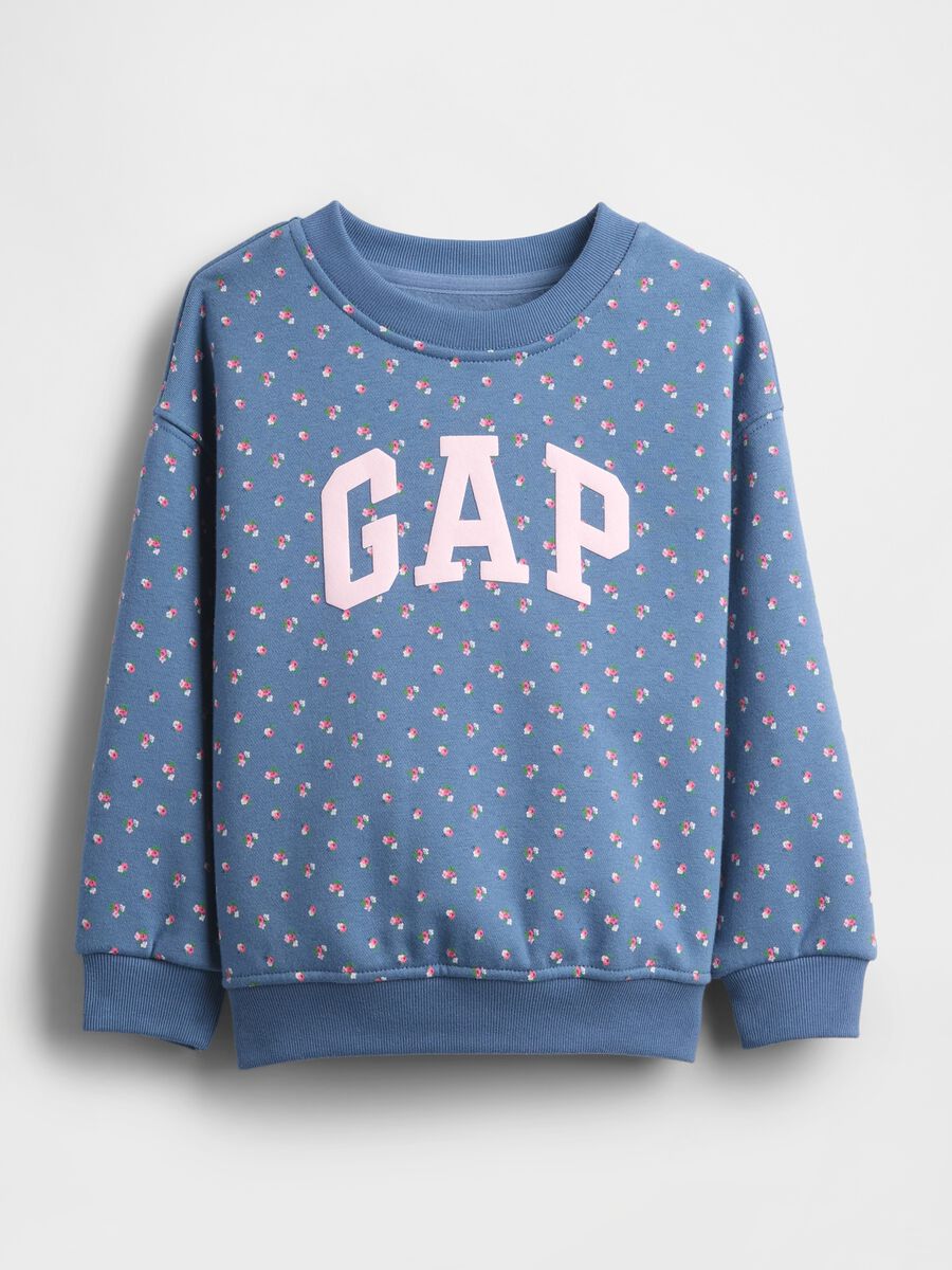 Felpa a girocollo con logo GAP_0