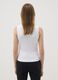 White viscose-blend top with collar_3