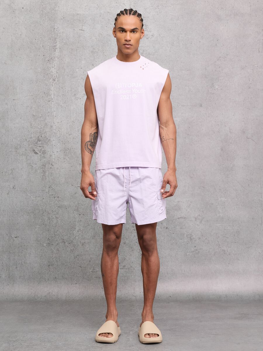 Sunfaded Tank Top Pastel Lilac_4