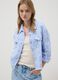 Sky-blue pure cotton broderie anglaise jacket_0