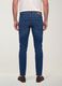 Blue slim-fit stretch cotton jeans_2
