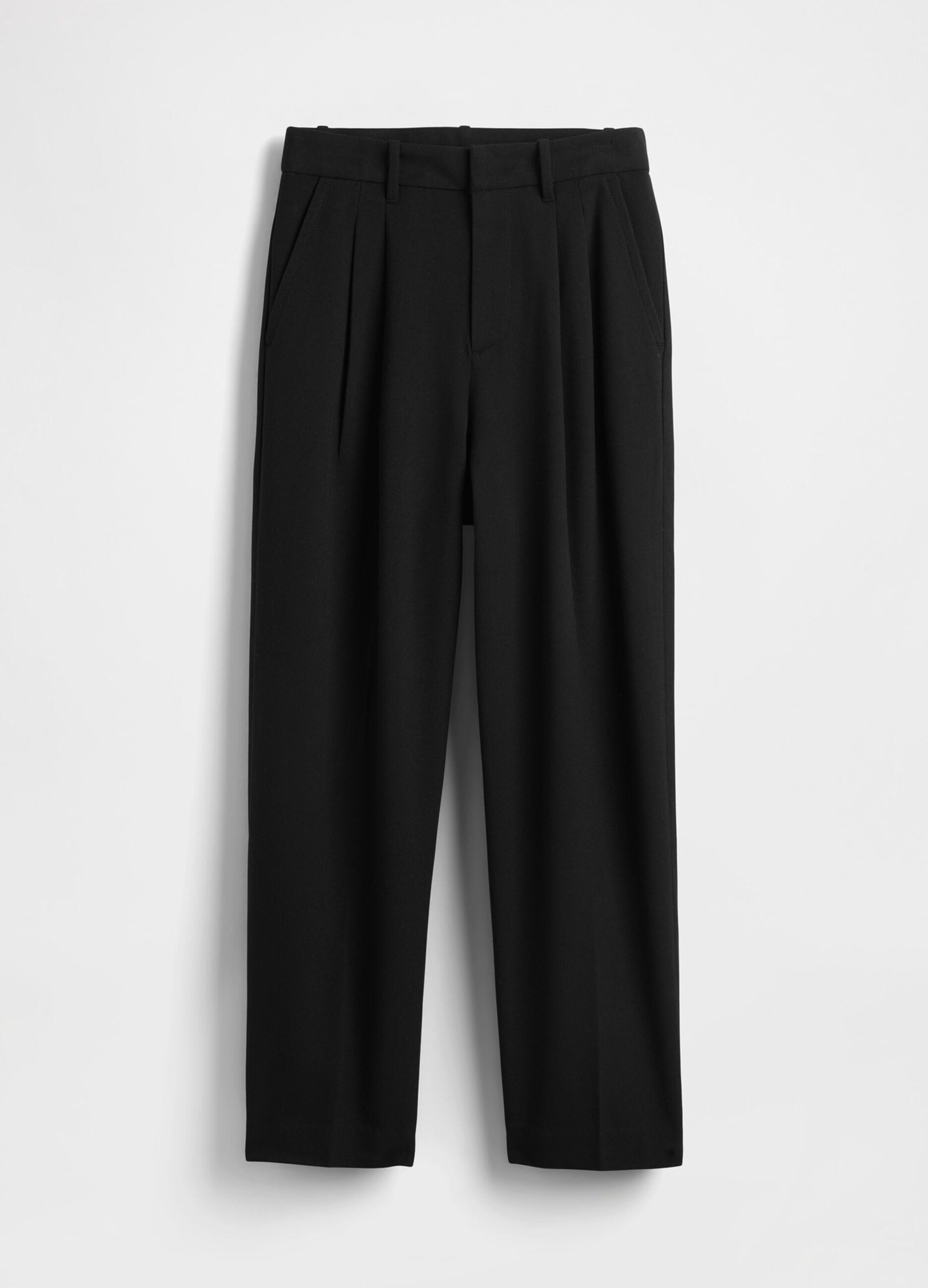 Stretch Black Trousers