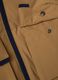Brown padded hooded zip-up jacket for boys_3