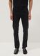 Black Super Skinny Cotton Blend Jeans_1