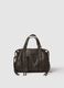 Brown Shoulder Bag with External Pocket_0
