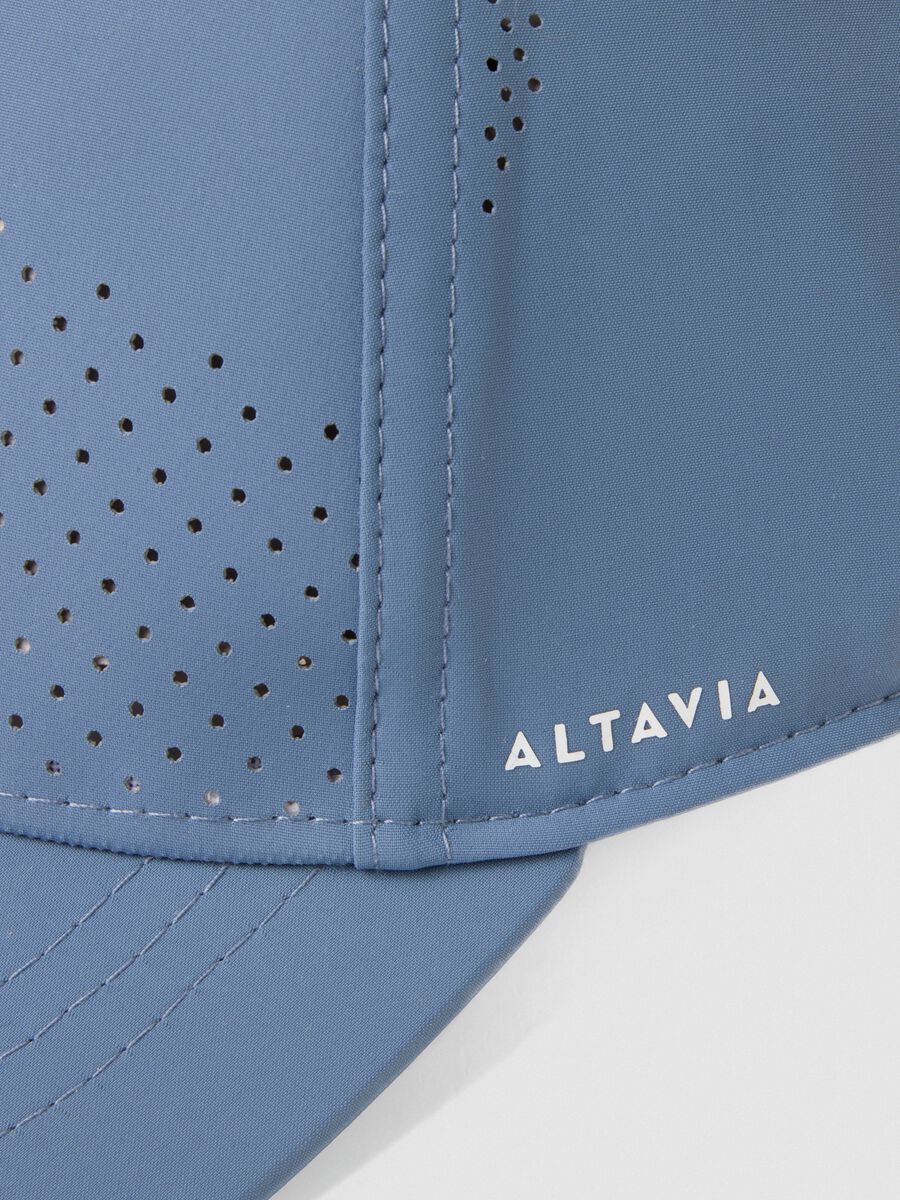 ALTAVIA COURT blue stretch-fabric sports cap with visor_1