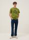 Green Paul Frank print T-shirt in pure cotton, regular fit_1