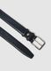 Blue Genuine Leather Belt_1