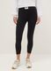 Black stretch cotton leggings with regular fit and Everlast logo_1