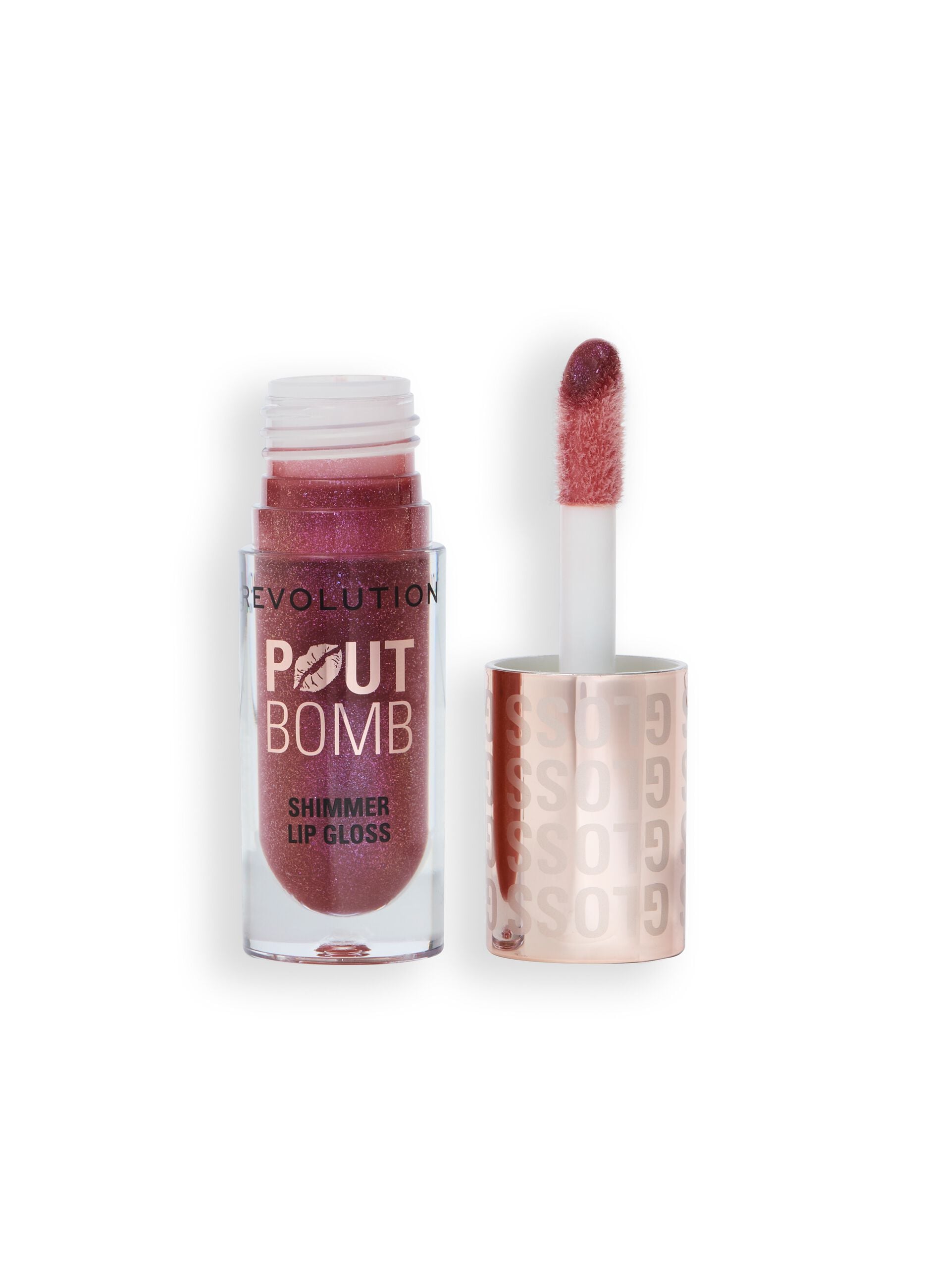 Revolution Pout Bomb Berry Lustre Shimmer Gloss