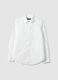 White pure cotton shirt regular fit_4